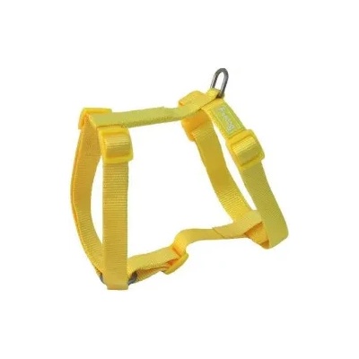 Freedog Harness Nylon Basic - Регулируем нагръдник за кучета, 10мм А: 12 см - 24 см B: 22 см - 33 см, жълт