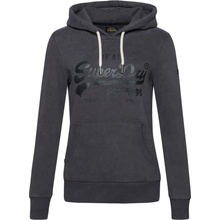 Superdry dámská mikina VINTAGE EMBELLISHED HOODIE W2011826A00Q Šedá