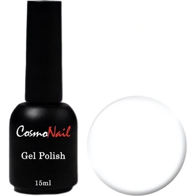 Cosmonail gel polish Pure white, 8 ml