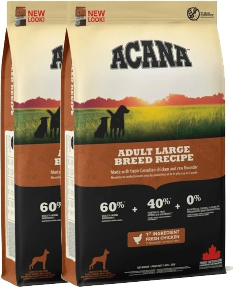 acana adult large breed recipe 17 kg - Heureka.sk