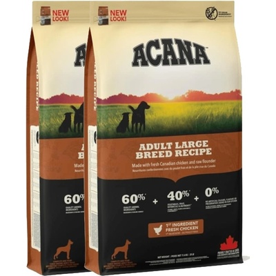 Acana Adult Large Breed 2 x 17 kg