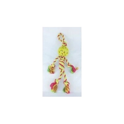 Salač Přetahovadlo žlutý děrovaný míč 50 cm