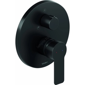 Duravit DC5210012046-Вграден смесител за вана D-CODE матово черно (DA0042)