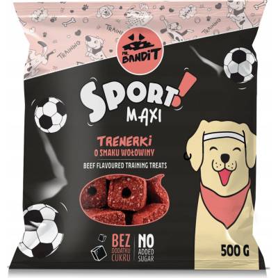 Mr. Bandit Sport Maxi Tréningové maškrty s HOVÄDZÍM MÄSOM 500 g