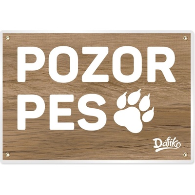 Tabulka výstražná univerzální pozor pes