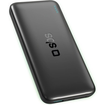 SBS Външна батерия /power bank/ SBS 99364, 10 000mAh, черна, 1x USB-A, 1x USB-C (99364)