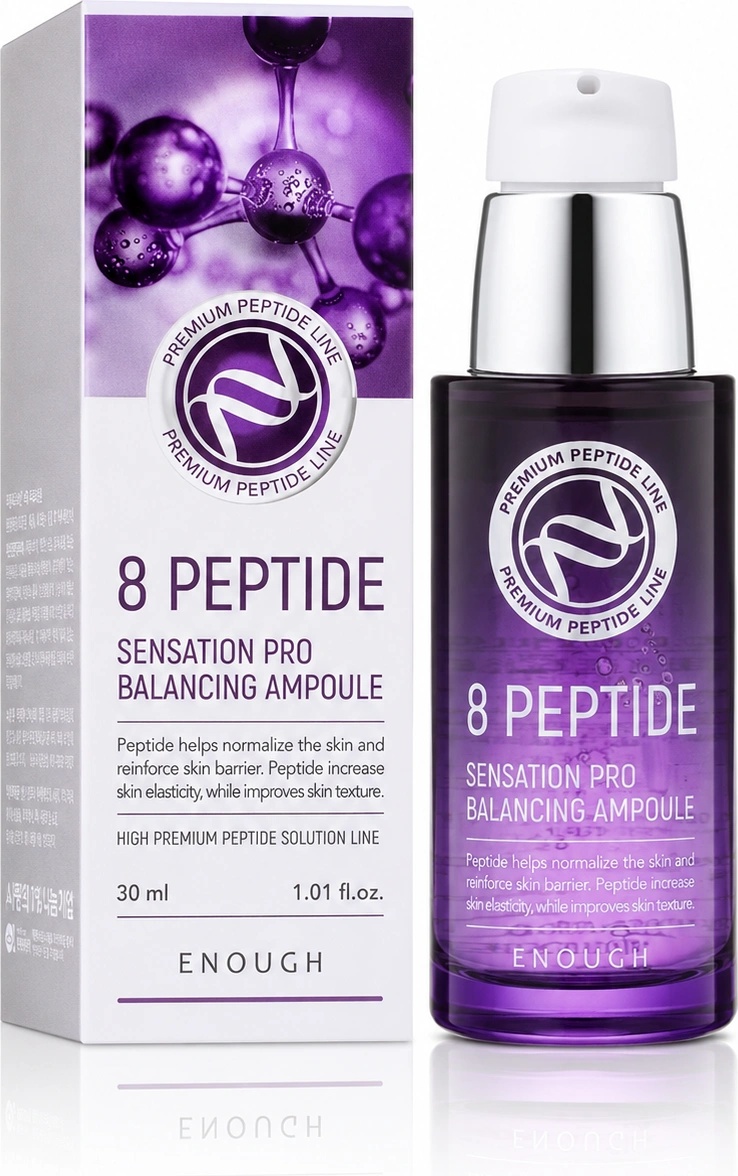 Enough Ампула с 8 пептиди с ботокс ефект Enough 8 Peptide Sensation Pro Balancing Ampoule