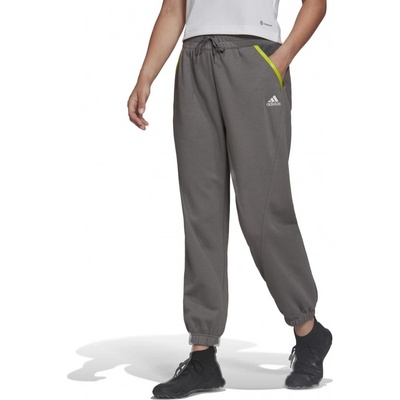 Dámske tepláky adidas CON22 SW PNT W L sivá