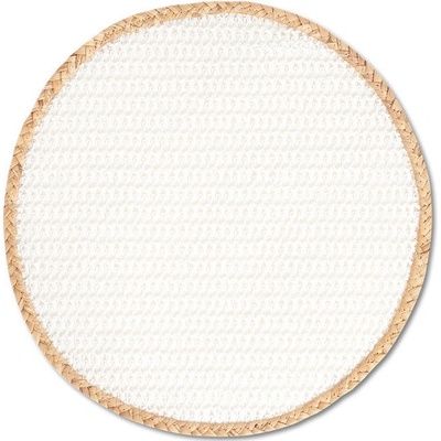 Zeller Prostírání Nature bílé průměr 38cm