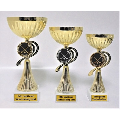 VIZINGR Pozemní hokej poháry 333-LAC021 333-LAC021/24 cm