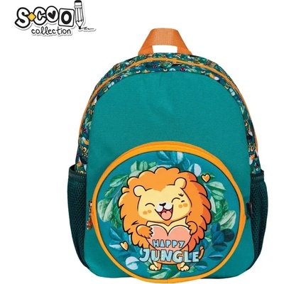 S-Cool Детска раница SCOOL My first backpack HAPPY JUNGLE