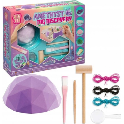 SADA AMETHYST VYKOPÁVKY MINERÁLNE KAMENE