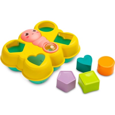 Tulimi Toyz edukačná vkladačka Motýľ žltá