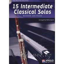 15 Intermediate Classical Solos pro fagot a klavír