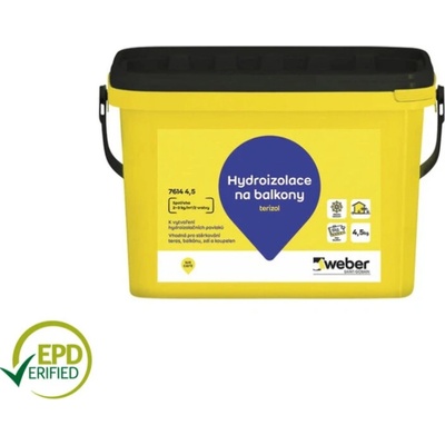 Weber Terizol - jednosložková hydroizolační hmota balení 20 kg 1 ks