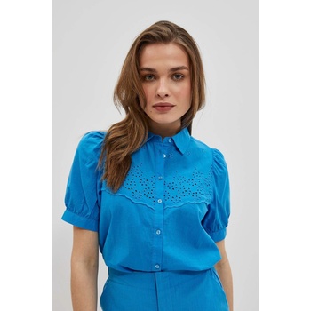 Moodo Азурена риза с набрани ръкави Moodo Moodo | Sin | ЖЕНИ | XS