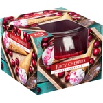 BISPOL Ароматна свещ Bispol Aura - Juicy Cherries, 80 g (sn69-368)