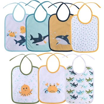 Baby Care Лигавници Lorelli - Boy, Двоен, С връзки, 7 Броя (10260210002)