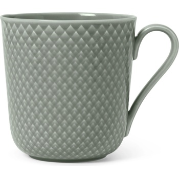 Lyngby Чаша халба Rhombe Earth 390 мл сивкавозелена (201840)