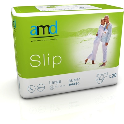 AMD Slip Super inkontinenčné plienky L 20 ks