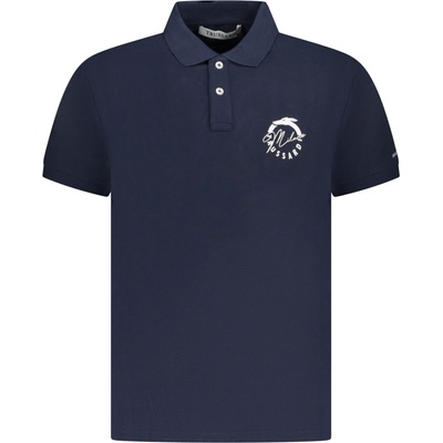 Trussardi TRU25MPL01 pánské polo tričko modré navy