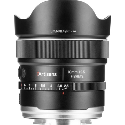7Artisans AF 10mm f2,5 MAX Fisheye Full Frame objektiv (Nikon Z) AF10F25B-Z