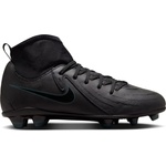 Nike Юношески футболни бутонки Nike Phantom Luna II Club Junior Firm Ground Football Boots - Black/Green