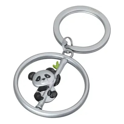 TROIKA Ключодържател Troika - SPINNING PANDA (KR25-08/MA)