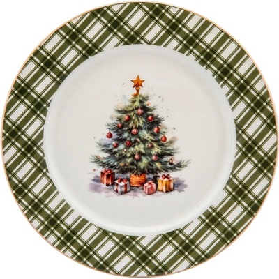 Altom Porcelánový dezertní talíř Christmas Tree 20 cm – Zbozi.Blesk.cz