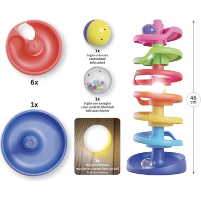 Quercetti Spiral Tower Brightball 6499