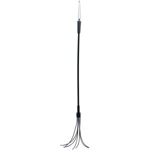 Rimba Horse Whip with 7 Silicone Strings 50cm Black
