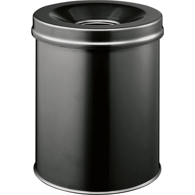 Durable 330501 odpadkový kôš 15 l ocel čierna 1 ks