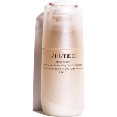 Shiseido Benefiance Wrinkle Smoothing Day Emulsion защитна емулсия против стареене на кожата на лицето SPF 30 75ml