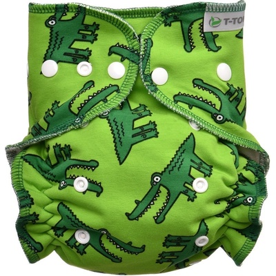 T-TOMI Nohavičková plienka PAT crocodiles