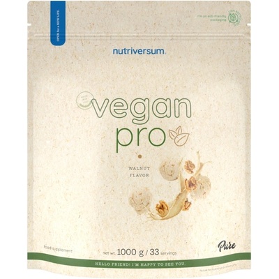 Nutriversum Vegan Pro | Pea and Rice Protein [1000 грама] Орех