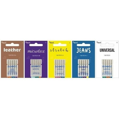 Sada 5 typů jehel, zvýhodněná pro domácí šicí stroje – Zbozi.Blesk.cz