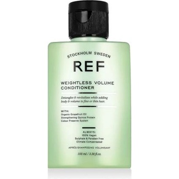 Ref Stockholm Weightless Volume Conditioner 100 ml балсам за обем за тънка коса унисекс
