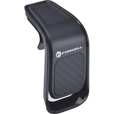 Forcell Магнитна стойка за кола Forcell - Carbon, F-Grip B060, черна (5903396085024)