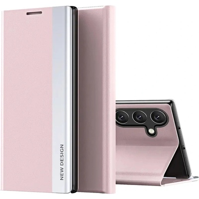 HQWear Sleep Case Pro Cover с флип и стойка за Samsung Galaxy A26 - розов (5907769371981)