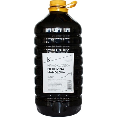 Česká Včela Křivoklátská medovina Mandlová 18% 5 l