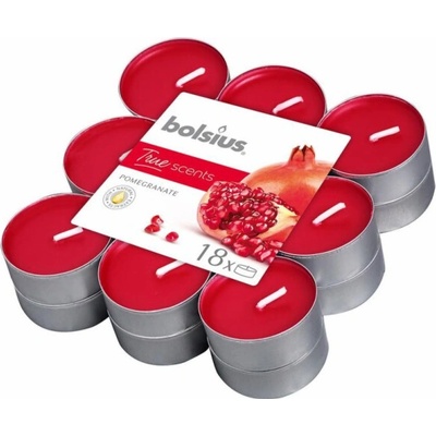 Bolsius Tealight True Scents granátové jablko 18 ks