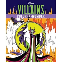 Disney Villains Color-By-Number Editors of Thunder Bay PressPaperback