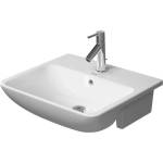 Duravit ME by Starck - Мивка 55x46 см, с преливник, отвор за смесител, DuraShield, бяла 037855AA00 (037855AA00)