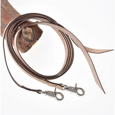 Westernové otěže rozdělené kožené – Zboží Dáma