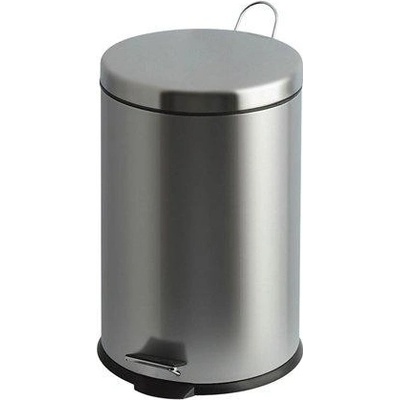 Vepa Bins Odpadkový kôš, s pedálom, 30 l, pochrómovaný