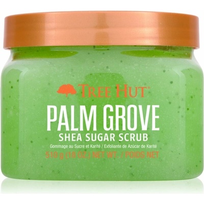 Tree Hut Shea Sugar Scrub cukrový telový peeling palm grove 510 g