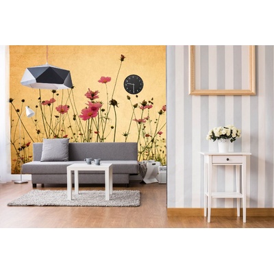 DIMEX ART Самозалепваща се флизелинова фототапета цветя върху хартия 375 x 250 см