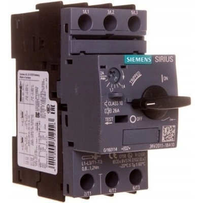 Siemens 3RV2011-1BA10 1,4-2,0A