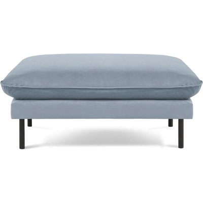 Cosmopolitan Design Светлосиньо кадифено столче за крака Vienna - Cosmopolitan Design (COS_POUF_51_F1_VIENNA2)