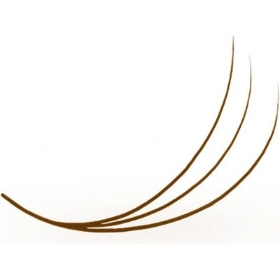 Luxury Lashes 3D Premium Řasy v Hotovém vějířku MIX - HNĚDÉ Zakřivení umělých řas: CC, Délka umělých řas: Mix délek 7-12 mm, Tloušťka řas: 007 – Zbozi.Blesk.cz